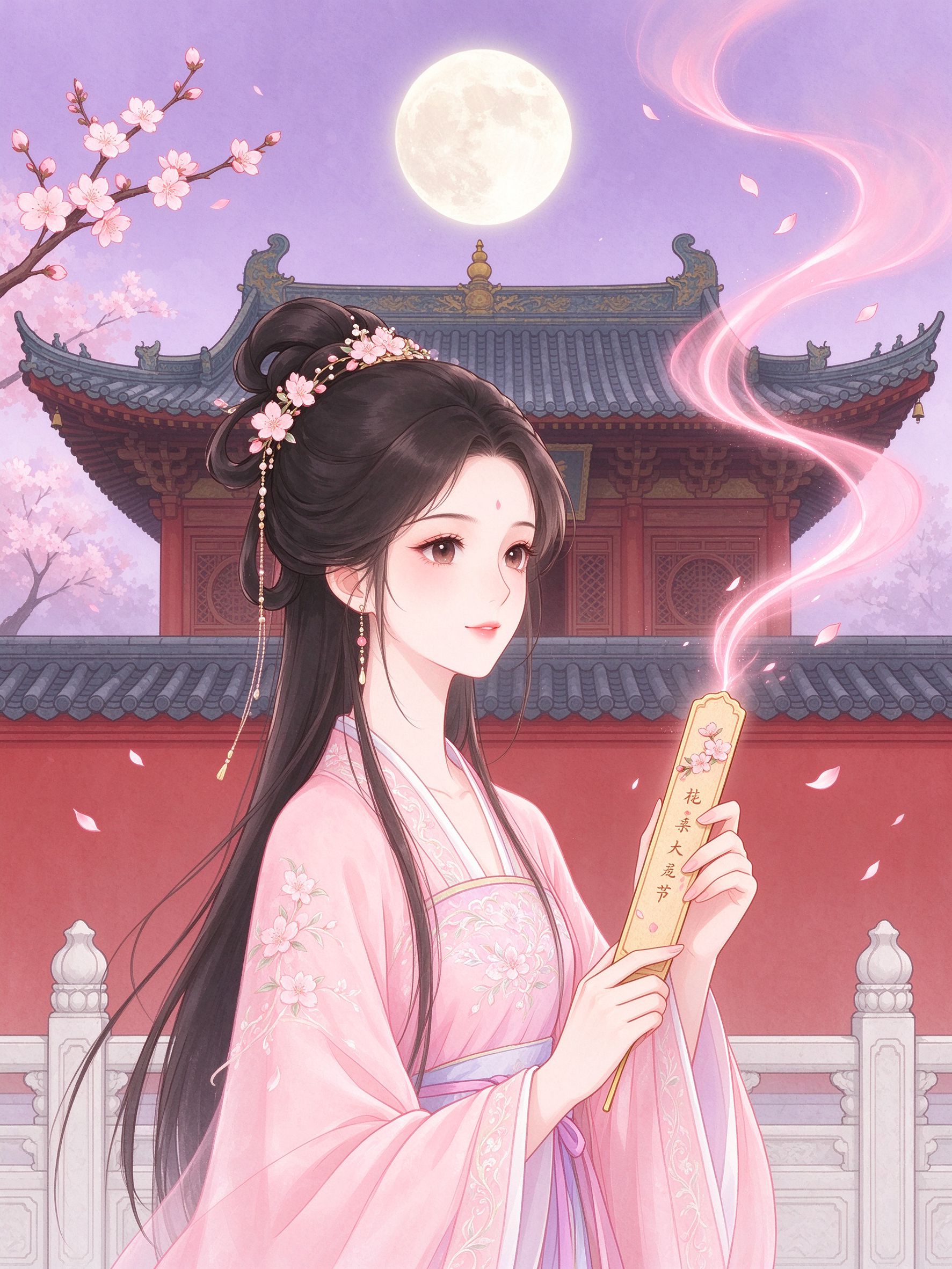 《桃花签》漫画封面
